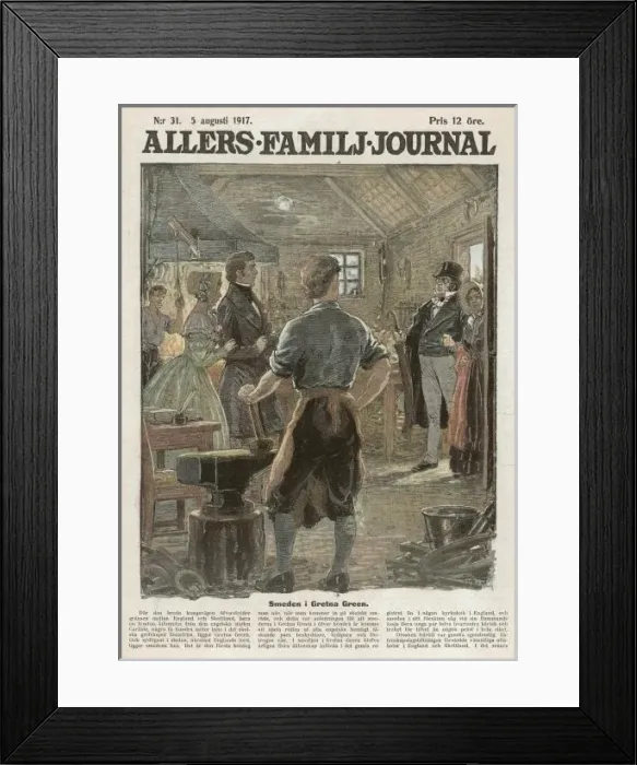Framed Print : Gretna Green - too Late Framed Print : Gretna Green - too Late