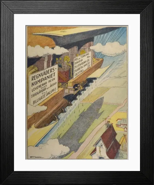 Framed Print : Rain to Order Framed Print : Rain to Order