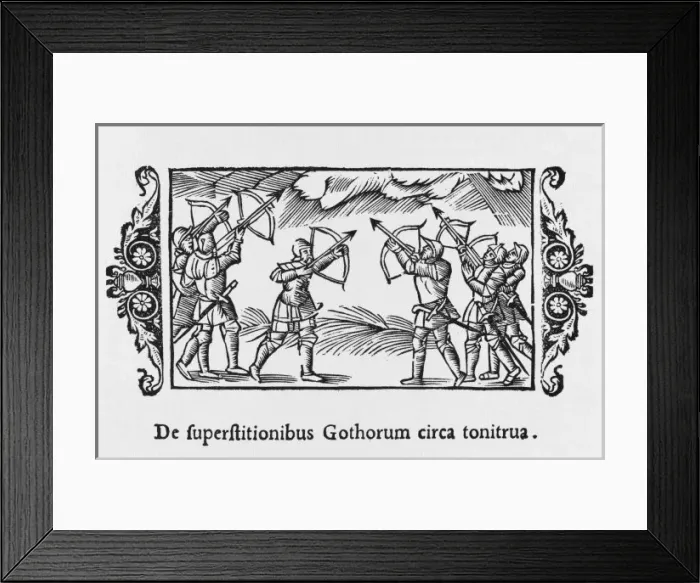 Framed Print : Swedes Fight Hail Framed Print : Swedes Fight Hail