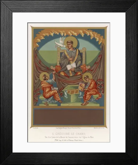 Framed Print : Pope Gregorius I Framed Print : Pope Gregorius I