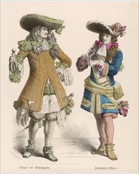 French Officers C1690