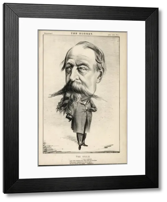 Framed Print : Napoleon Iii / Hornet 1872 Framed Print : Napoleon Iii / Hornet 1872