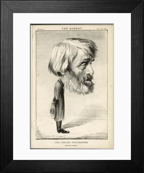 Framed Print : Thomas Carlyle Framed Print : Thomas Carlyle