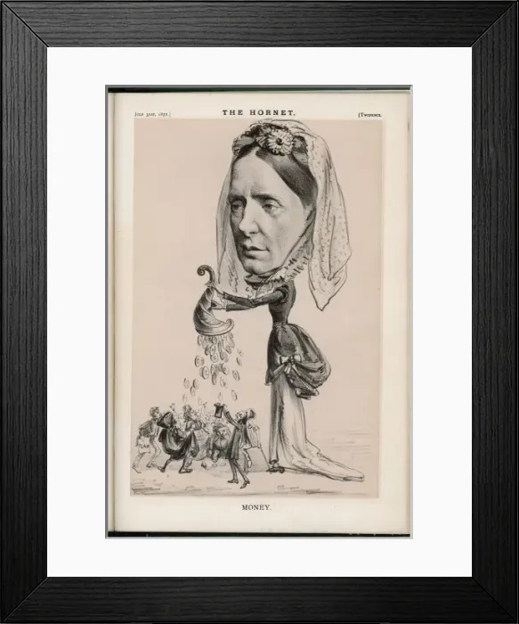 Framed Print : Baroness Burdett-Coutts Framed Print : Baroness Burdett-Coutts