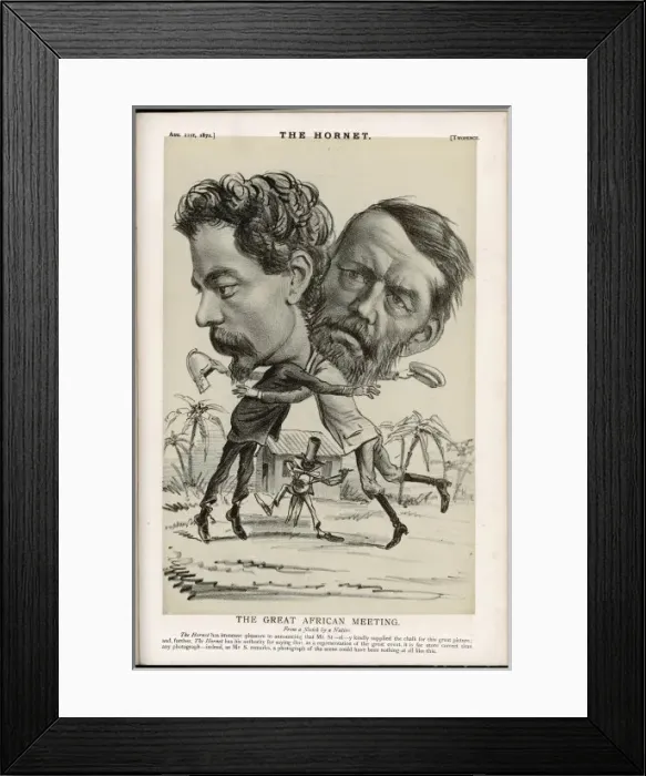 Framed Print : Livingstone Found / Hornet Framed Print : Livingstone Found / Hornet