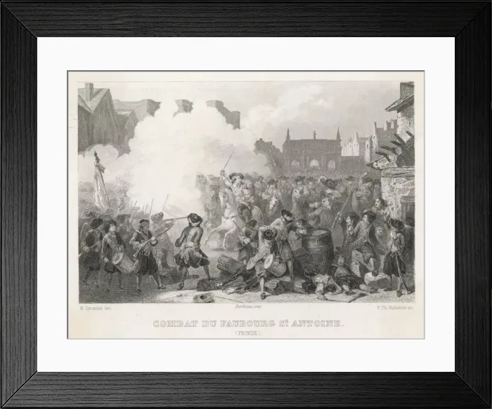 Framed Print : Events / France / 1648 Frond Framed Print : Events / France / 1648 Frond