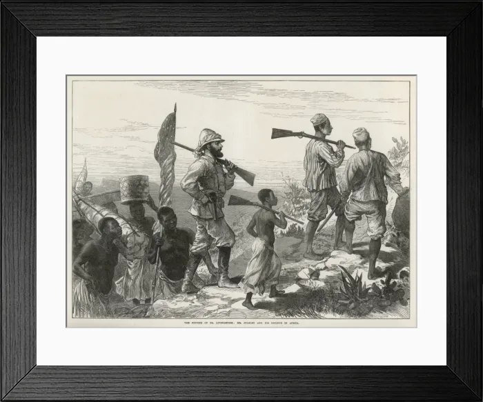 Framed Print : Stanleys Expedition  /  Iln