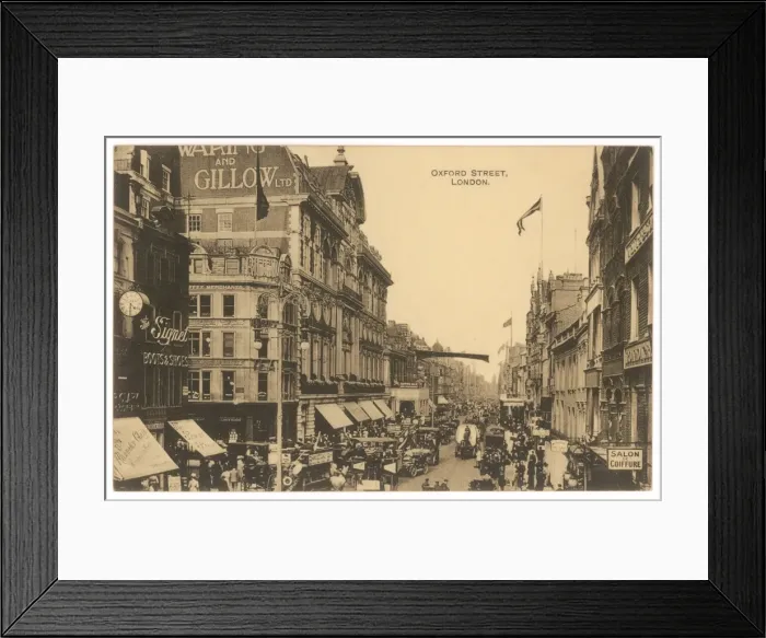 Framed Print : England / London / Oxford St Framed Print : England / London / Oxford St