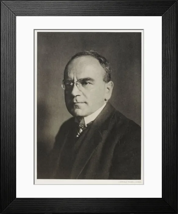 Framed Print : Ho Wieland / Nobel 1928 Framed Print : Ho Wieland / Nobel 1928