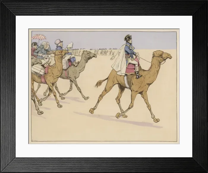 Framed Print : Napoleon in Egypt Framed Print : Napoleon in Egypt