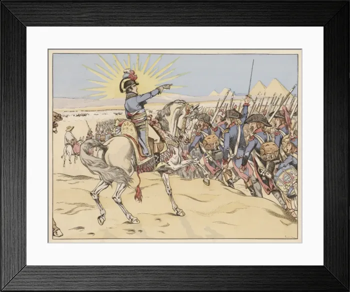 Framed Print : Napoleon in Egypt Framed Print : Napoleon in Egypt