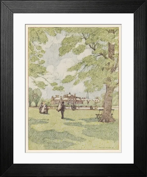 Framed Print : London / Hyde Park Framed Print : London / Hyde Park
