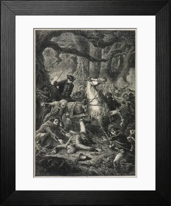 Framed Print : Battle of Monongahela Framed Print : Battle of Monongahela
