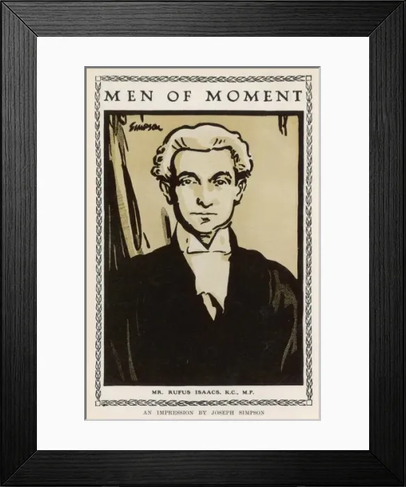Framed Print : Rufus Daniel Isaacs Framed Print : Rufus Daniel Isaacs