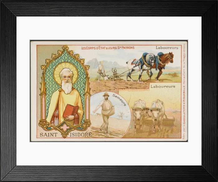 Framed Print : Saint Isidore Framed Print : Saint Isidore