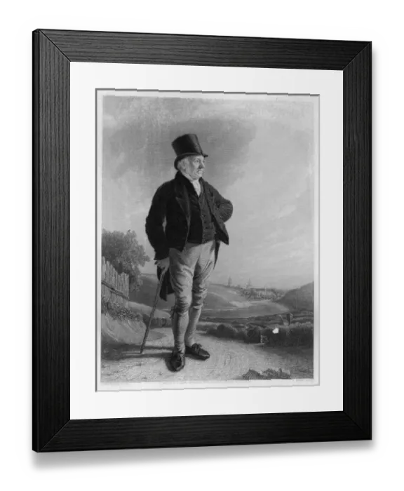 Framed Print : Thomas Bewick / Engraver Framed Print : Thomas Bewick / Engraver