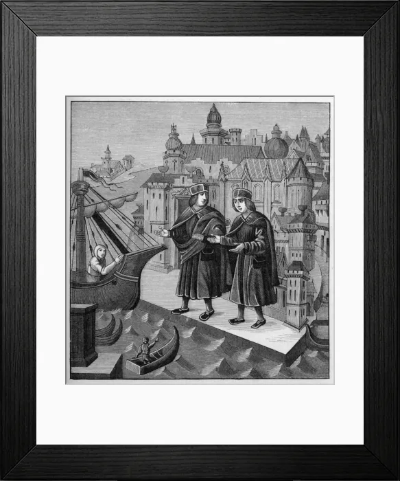 Framed Print : Venetians in the Levant Framed Print : Venetians in the Levant