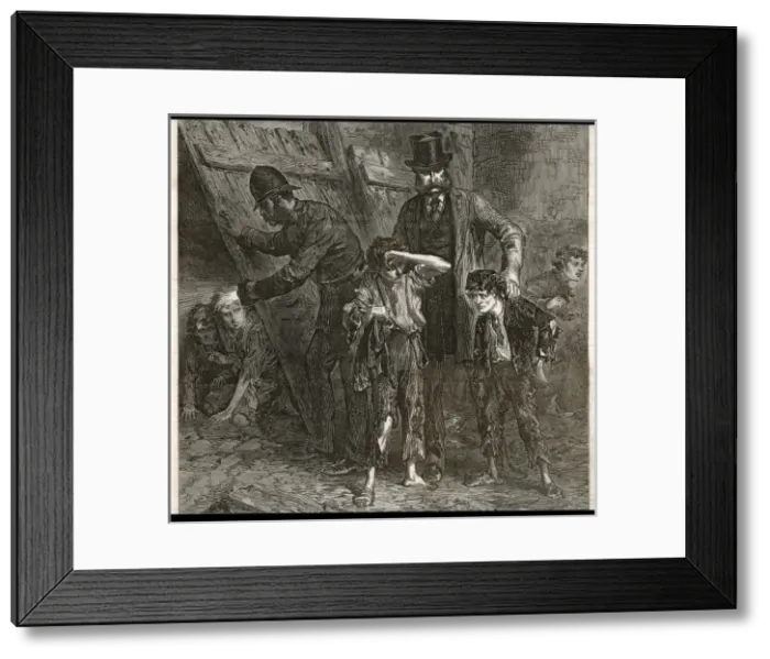 Framed Print : Ragged Truants Captured Framed Print : Ragged Truants Captured