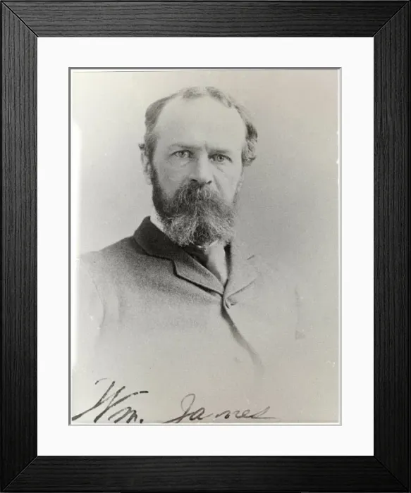 Framed Print : William James Framed Print : William James