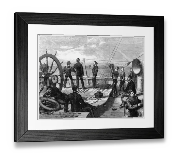 Framed Print : Reading the Log - 3 Framed Print : Reading the Log - 3
