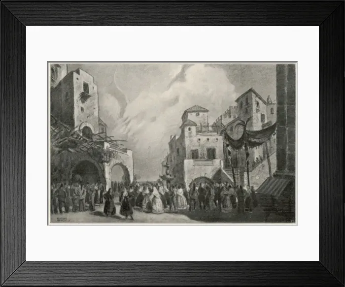 Framed Print : Opera / Mascagni / Rusticana Framed Print : Opera / Mascagni / Rusticana