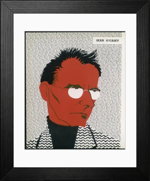 Framed Print : SEAN O CASEY / 1880-1964 Framed Print : SEAN O CASEY / 1880-1964