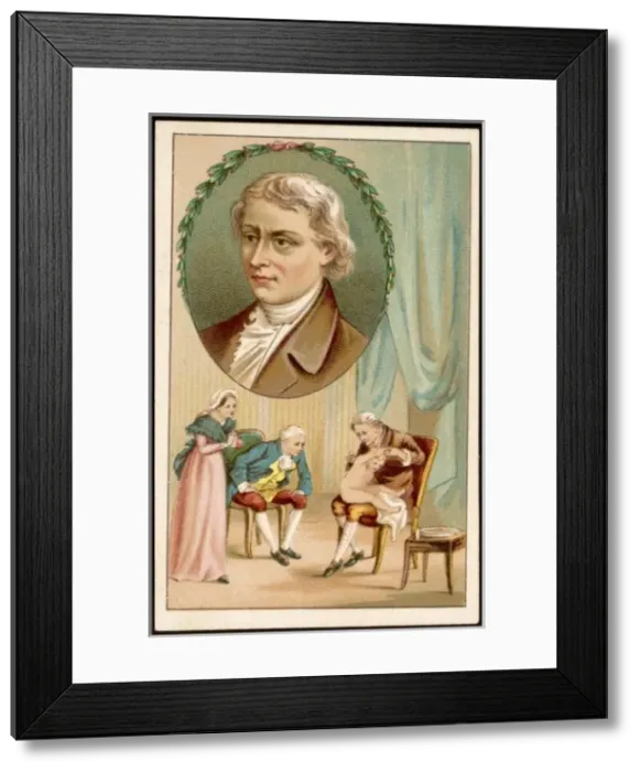 Framed Print : Edward Jenner Framed Print : Edward Jenner