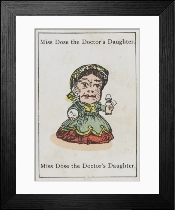 Framed Print : Medical / Doctor / Miss Dose Framed Print : Medical / Doctor / Miss Dose