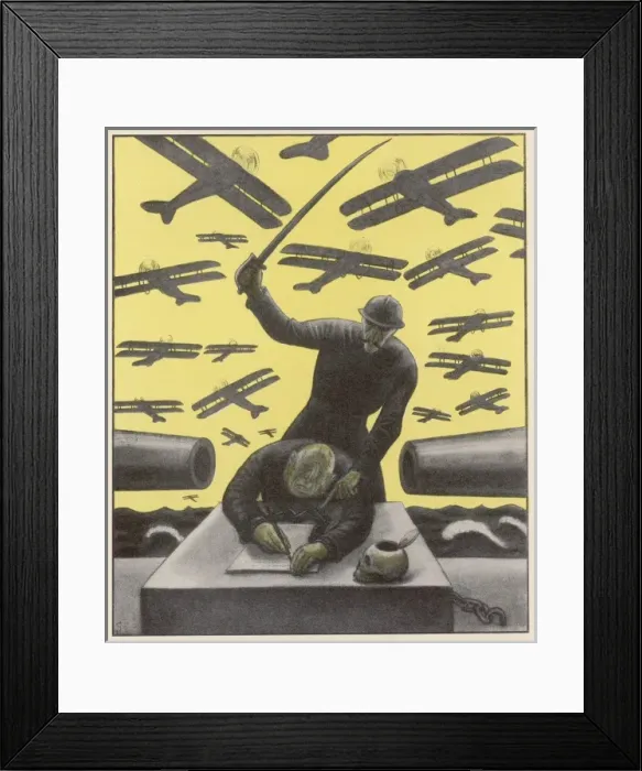 Framed Print : John Bull Submits Framed Print : John Bull Submits