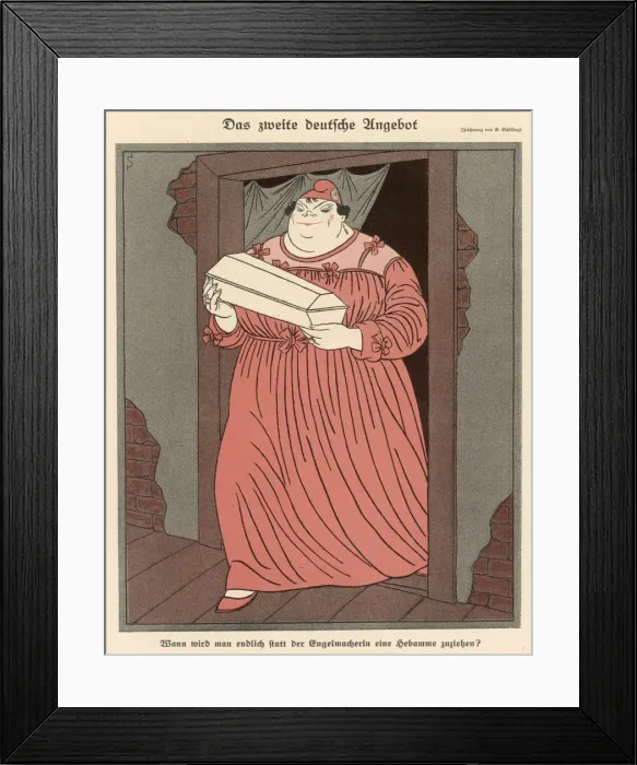 Framed Print : A Present from France Framed Print : A Present from France