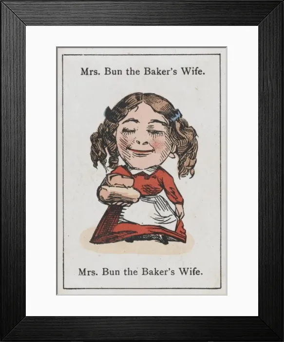 Framed Print : Shops / Baker / Mrs Bun Framed Print : Shops / Baker / Mrs Bun