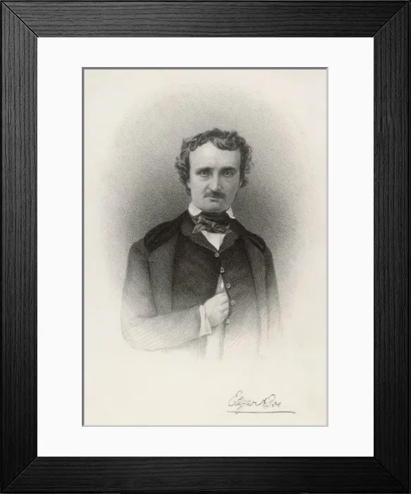 Framed Print : POE (ANON) Framed Print : POE (ANON)