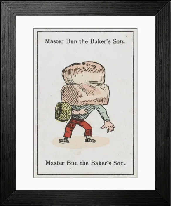 Framed Print : Shops / Bakers / Mstr Bun Framed Print : Shops / Bakers / Mstr Bun