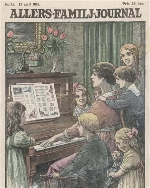 Family at the Piano