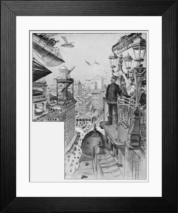 Framed Print : London, Future Framed Print : London, Future