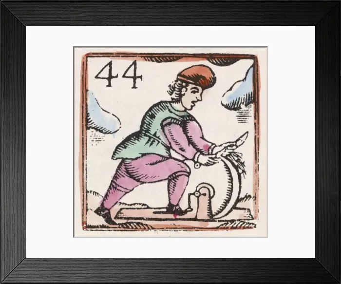Framed Print : C17 Knife Grinder / 44 Framed Print : C17 Knife Grinder / 44