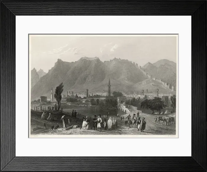 Framed Print : Antioch from Suadeah Framed Print : Antioch from Suadeah