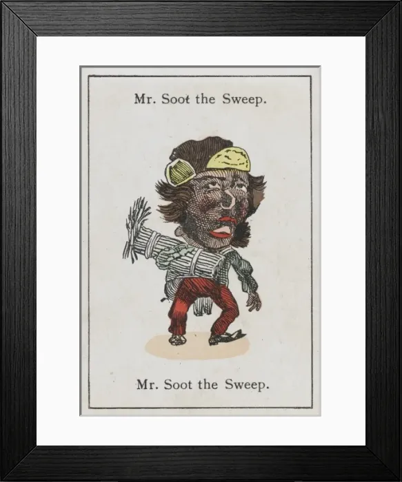 Framed Print : Chimney Sweep / Mr Soot Framed Print : Chimney Sweep / Mr Soot