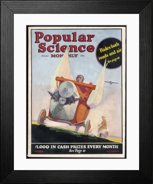 Framed Print : Maykemper Road-Air Idea Framed Print : Maykemper Road-Air Idea