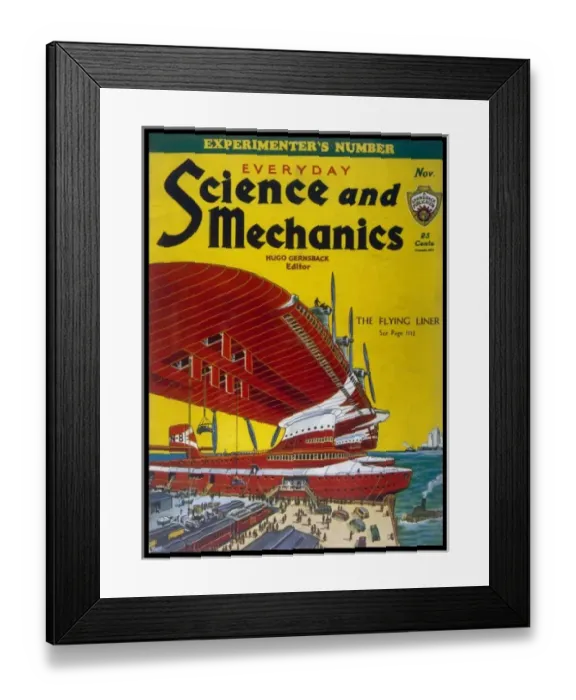 Framed Print : Air Liner Project 1932 Framed Print : Air Liner Project 1932