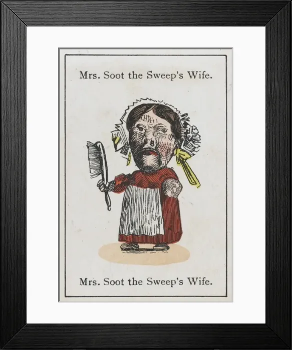 Framed Print : Chimney Sweep / Mrs Soot Framed Print : Chimney Sweep / Mrs Soot