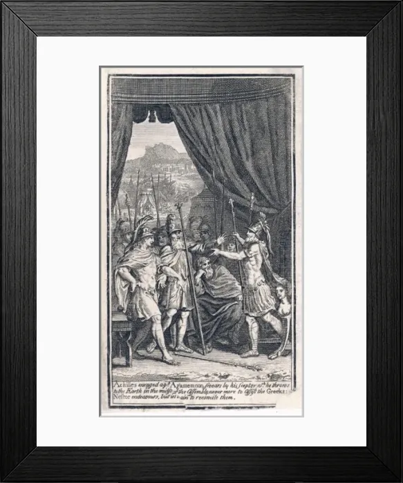 Framed Print : The Anger of Achilles Framed Print : The Anger of Achilles
