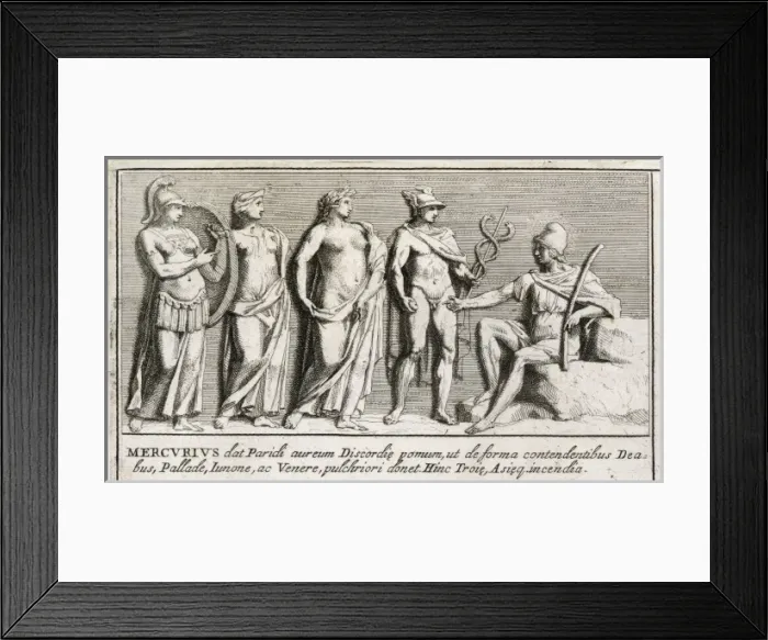 Framed Print : Judgement of Paris Framed Print : Judgement of Paris