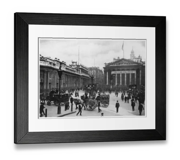 Framed Print : England / London / Bank Framed Print : England / London / Bank