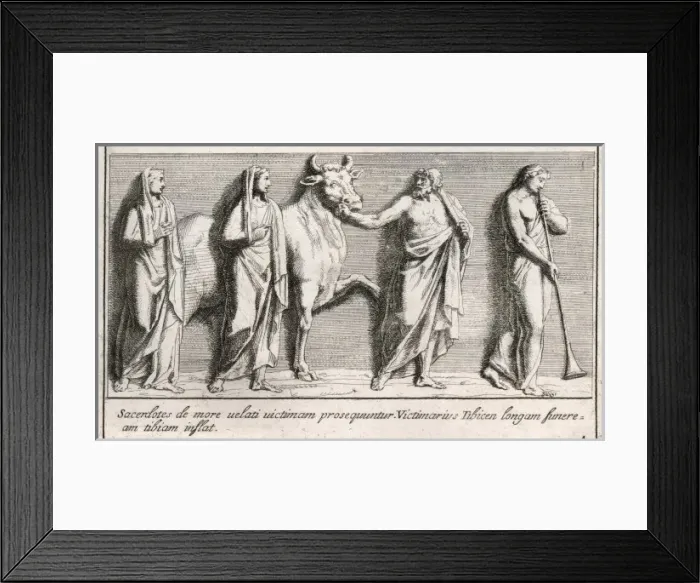 Framed Print : Funeral of Patroclus Framed Print : Funeral of Patroclus