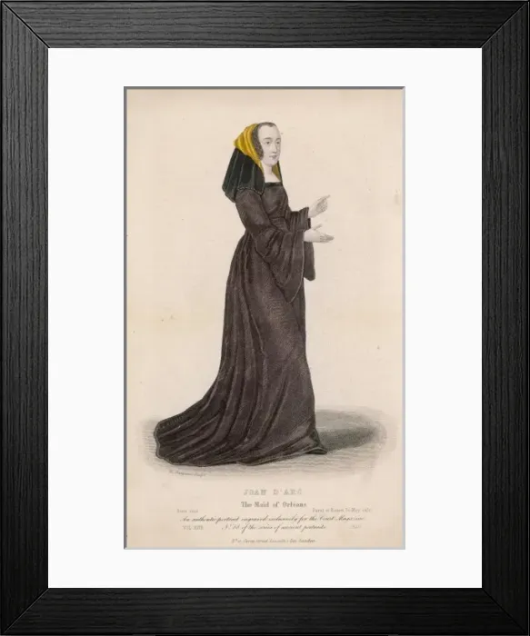 Framed Print : Joan of Arc (Hargreave) Framed Print : Joan of Arc (Hargreave)