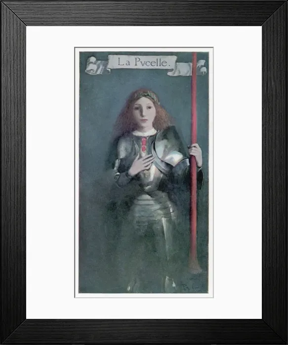 Framed Print : Joan of Arc (Pyle) Framed Print : Joan of Arc (Pyle)