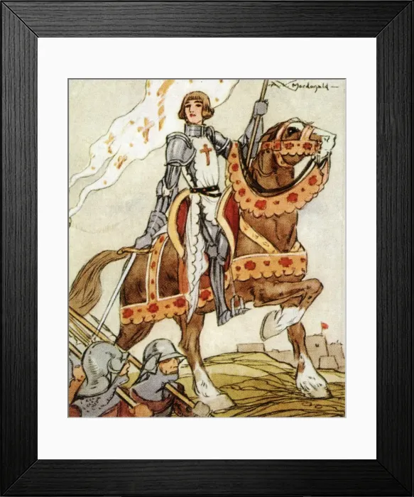 Framed Print : Joan of Arc (Macdonald) Framed Print : Joan of Arc (Macdonald)