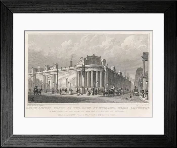 Framed Print : London / Bank of England Framed Print : London / Bank of England