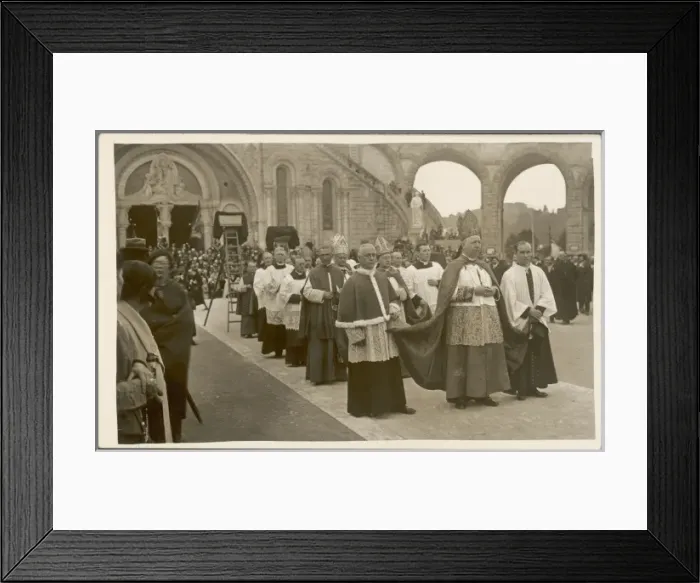 Framed Print : Procession of Priests Framed Print : Procession of Priests